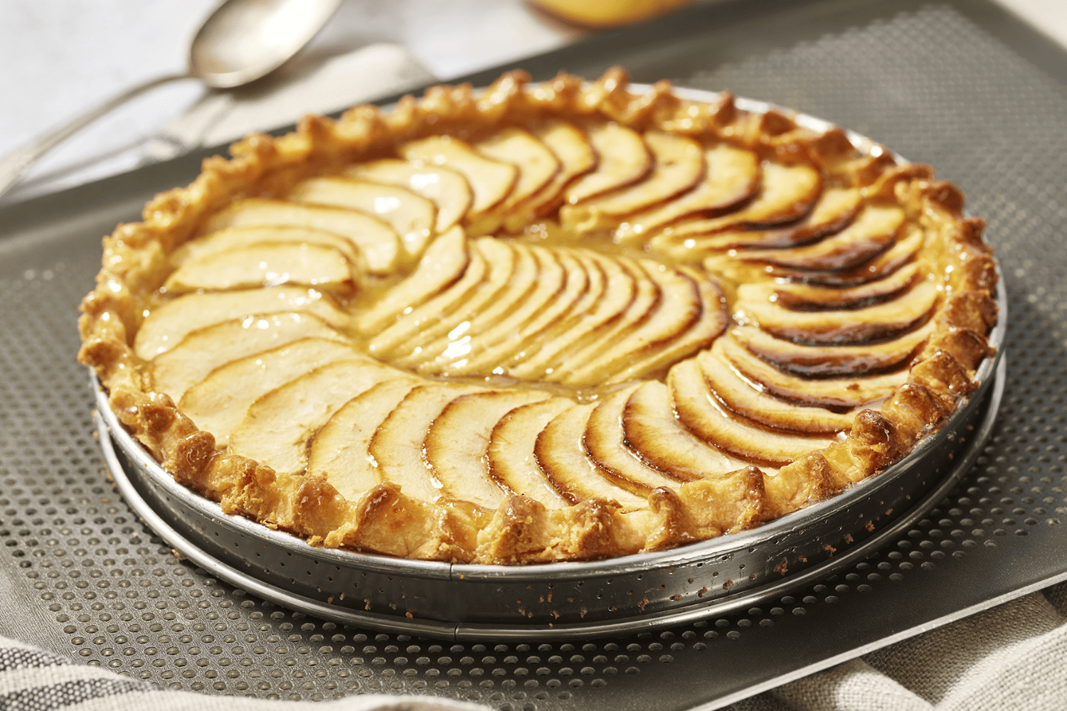 Réalisez une délicieuse tarte aux pommes en famille