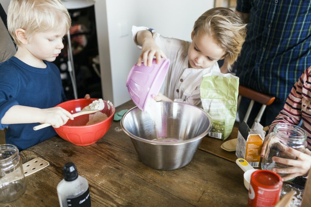 Children breads at home