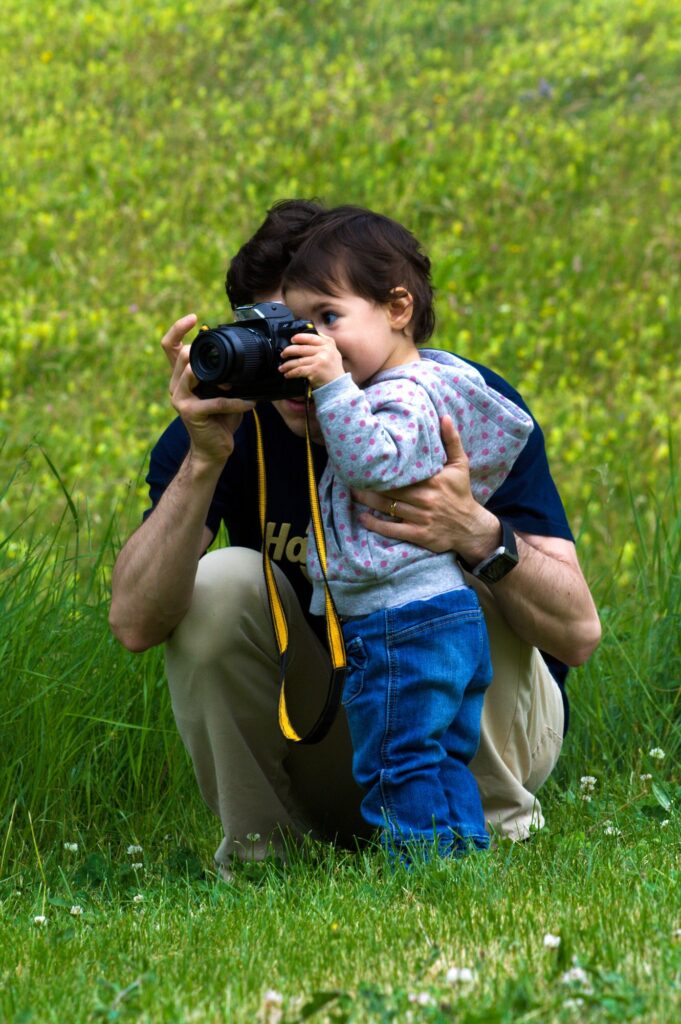 Apprenti photographe et son professeur