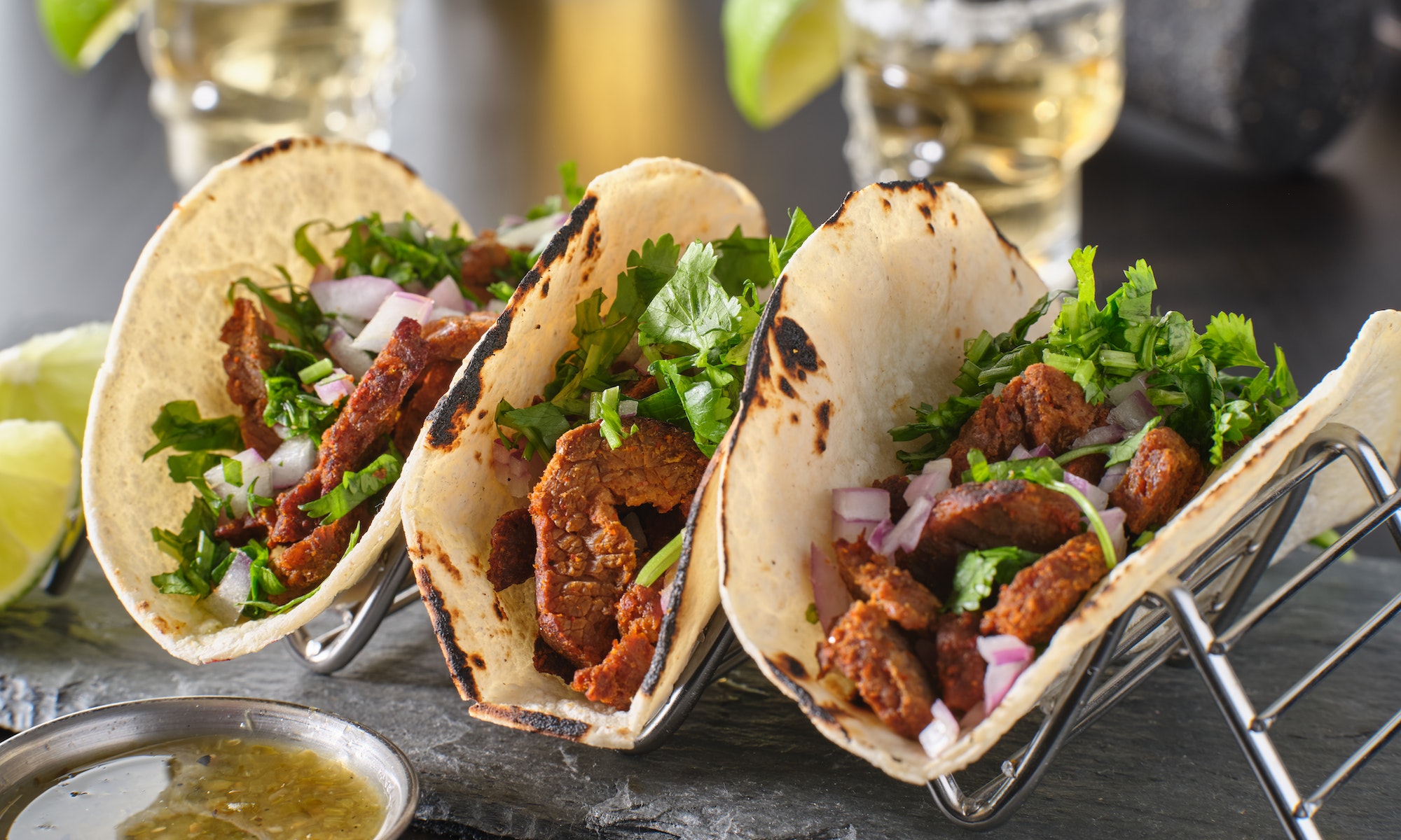 Tacos au poulet pour une soirée mexicaine en famille