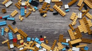 Pièce de Lego pour une construction